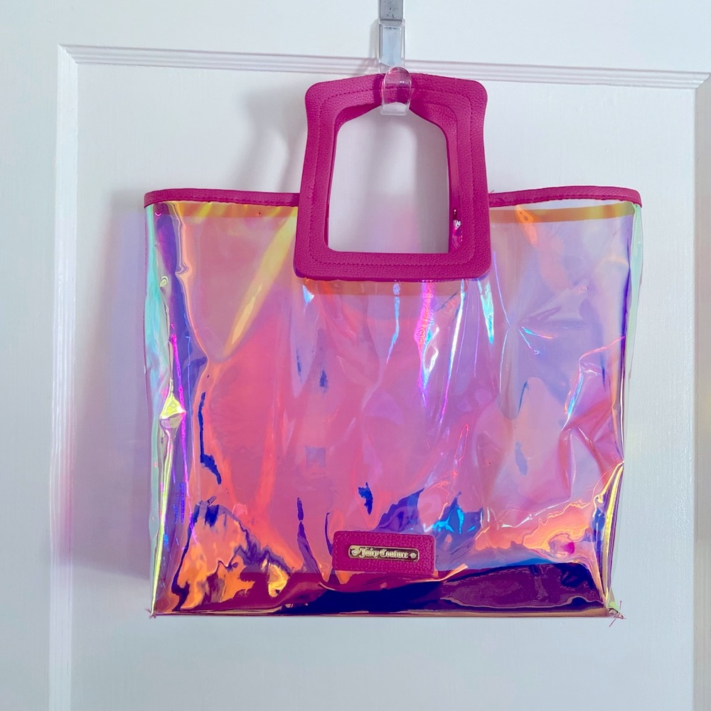 Juicy Couture Pink Metallic Tote